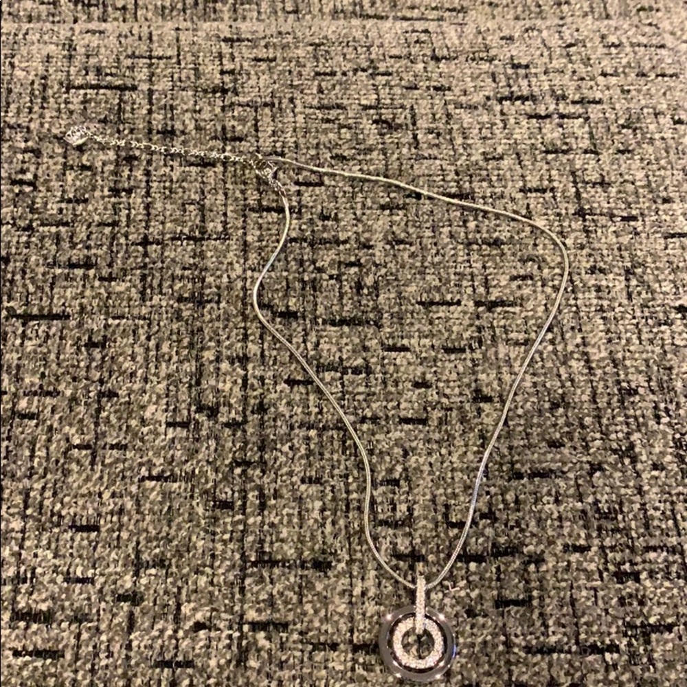 Swarovski Crystal Circle Pendant Necklace 861251